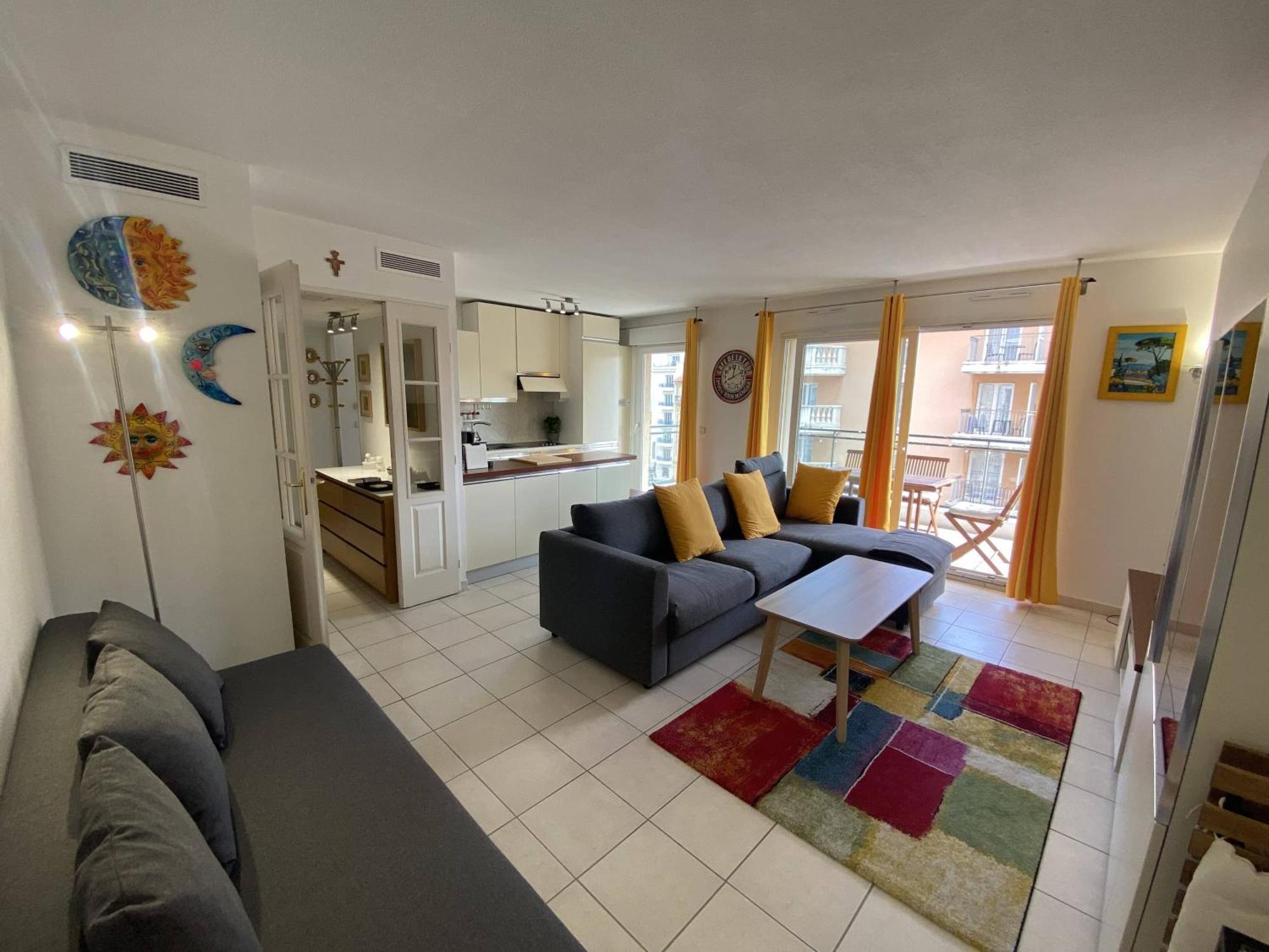 Appartement Magnan 2p-piscine, Clim, Parking Nice